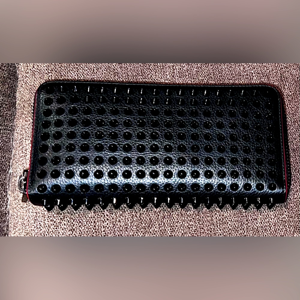 Authentic Christian Louboutin Stud Wallet/Clutch. Beautiful!